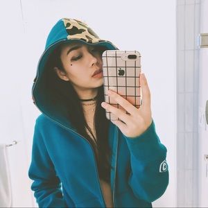 Bathing Ape shark hoodie.